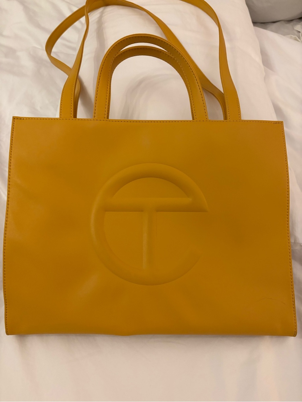 Telfar Medium Mustard Yellow Bag